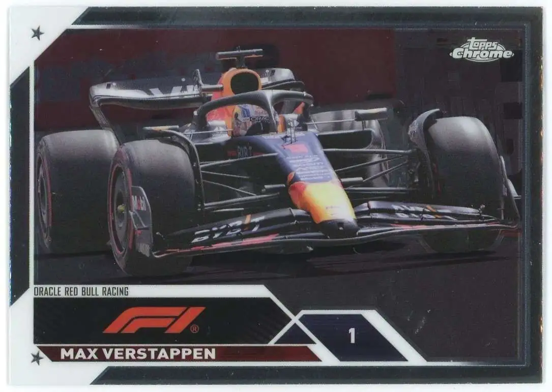 F1 2023 Topps Chrome Formula 1 Max Verstappen #102