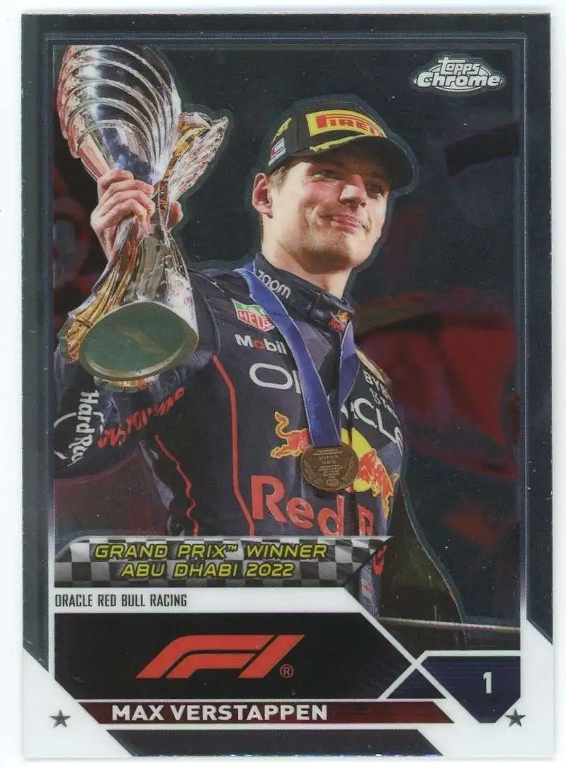 F1 2023 Topps Chrome Formula 1 Max Verstappen #165
