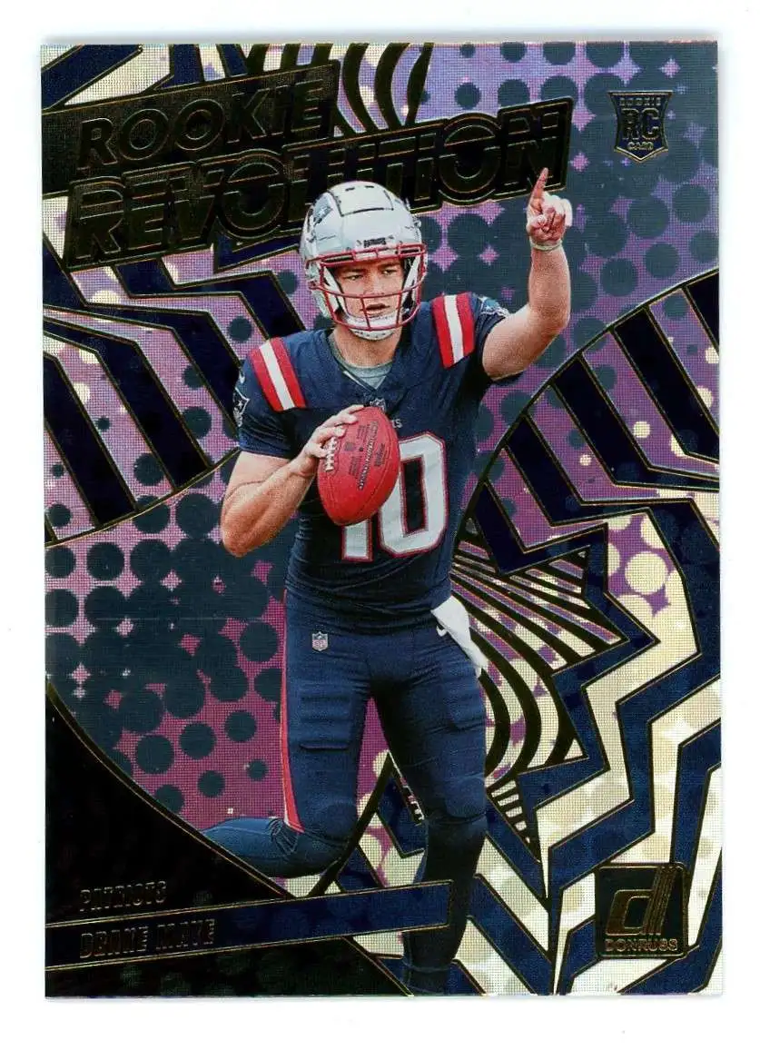 NFL 2024 Panini Donruss Football Revolution Drake Maye #18 [Rookie]
