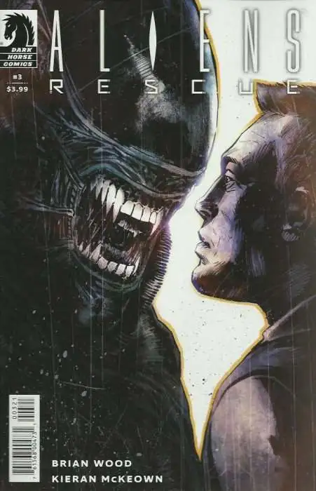 Dark Horse Aliens Rescue #3 of 4 Comic Book [Mack Chater Variant Cover]