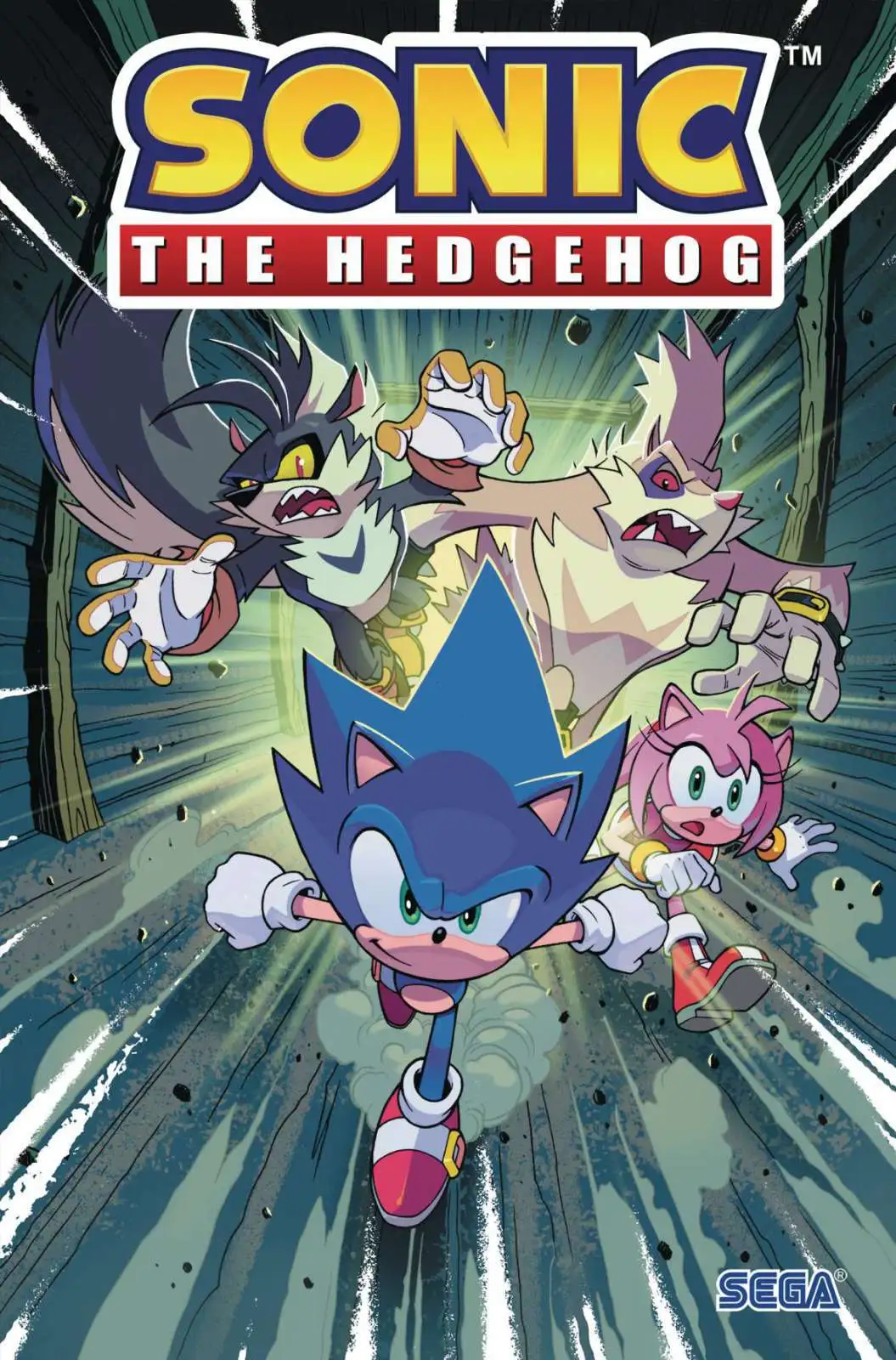 IDW Sonic The Hedgehog Infection Trade Paperback Comic Book Volume 4