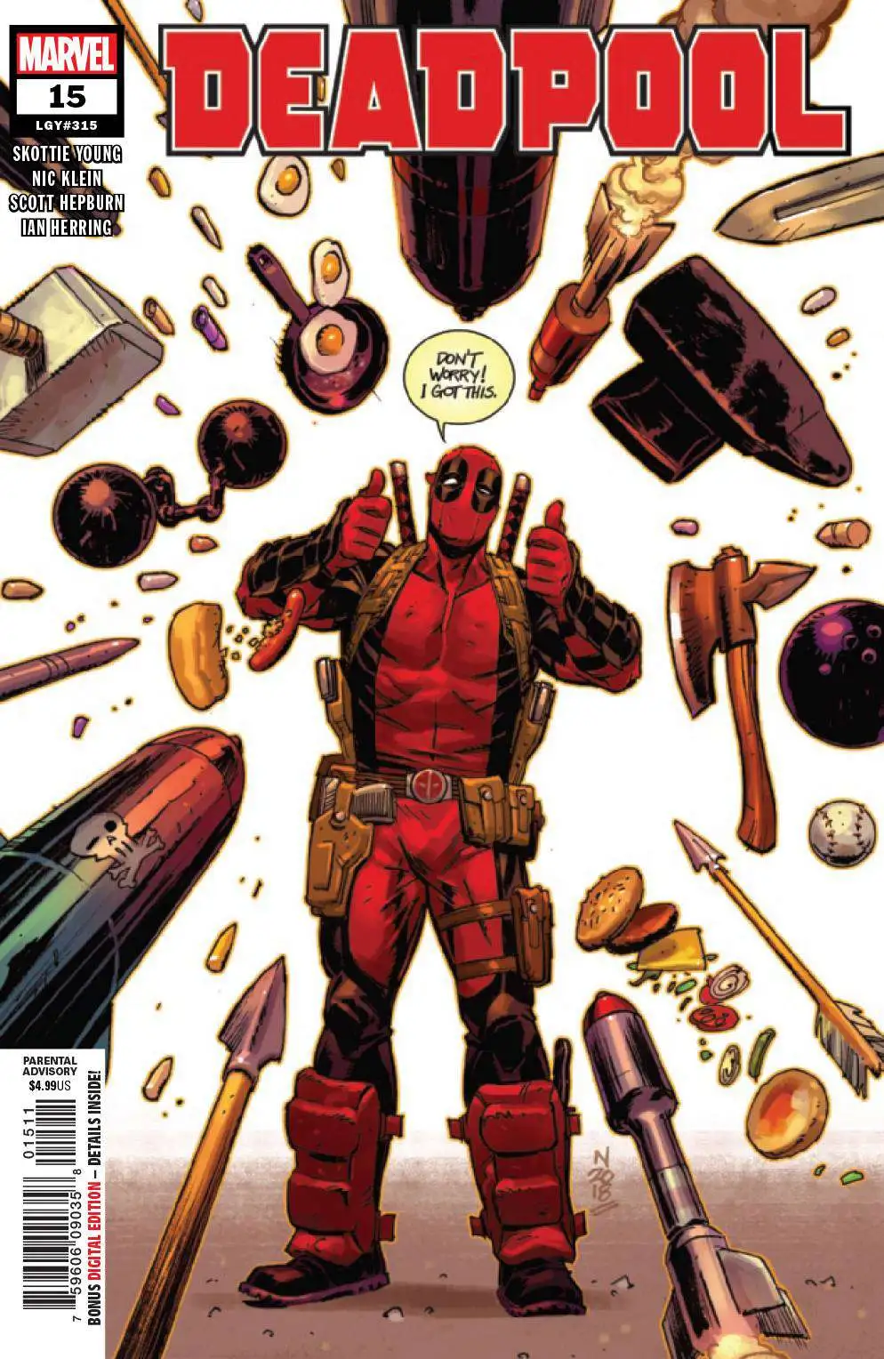 Spider-Man Deadpool #15 Marvel Comics CB9207 
