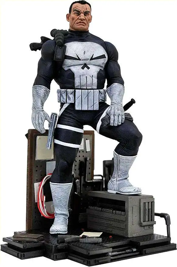 Marvel Gallery Punisher 9-Inch PVC Figure Statue [Comic Version, Loose, Loose]