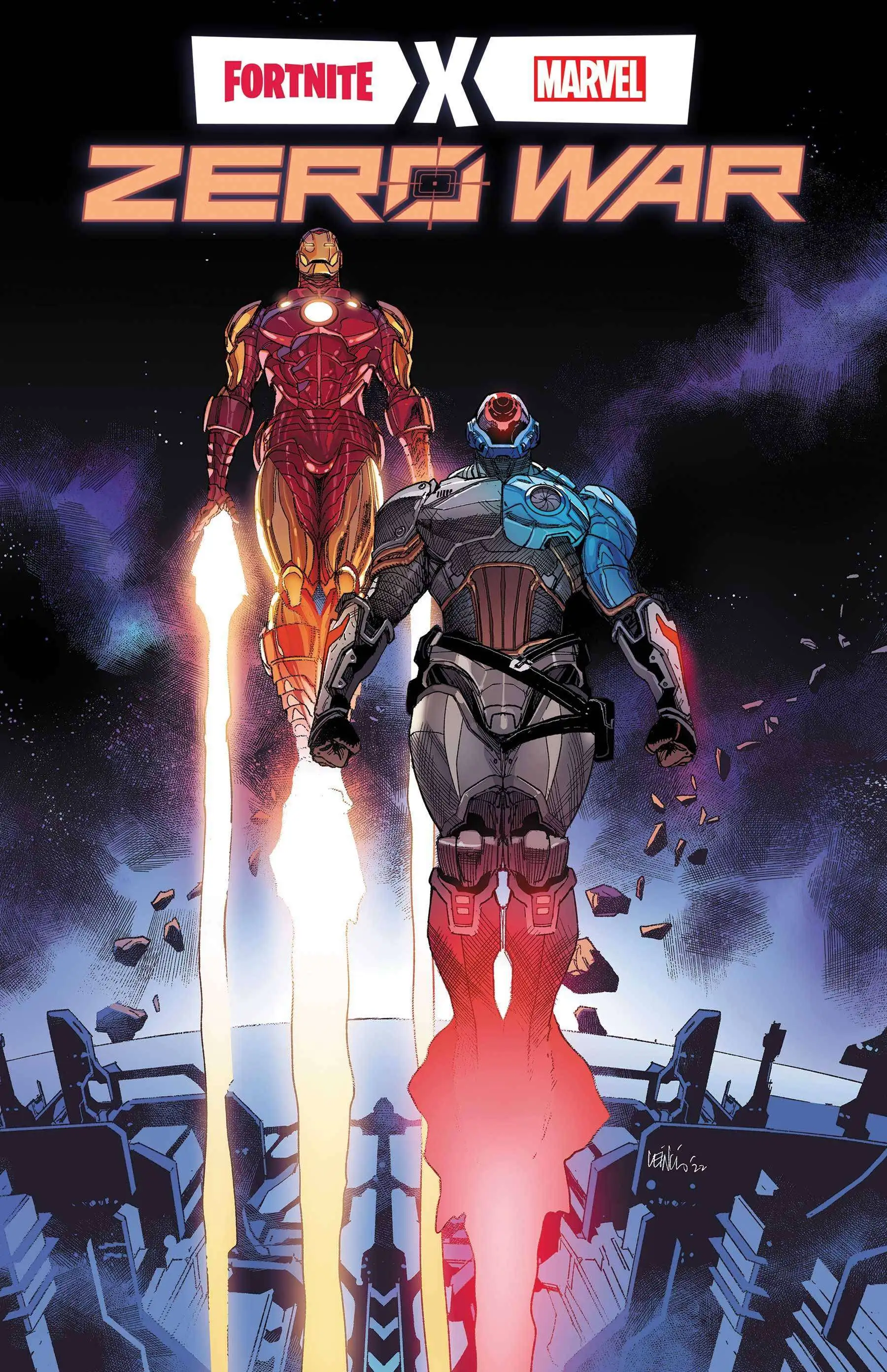 Fortnite X Marvel: Zero War #2 of 5 Comic Book [Comes with Code to Unlock New Iron Man Outfit Wrap!] (Pre-Order ships July)