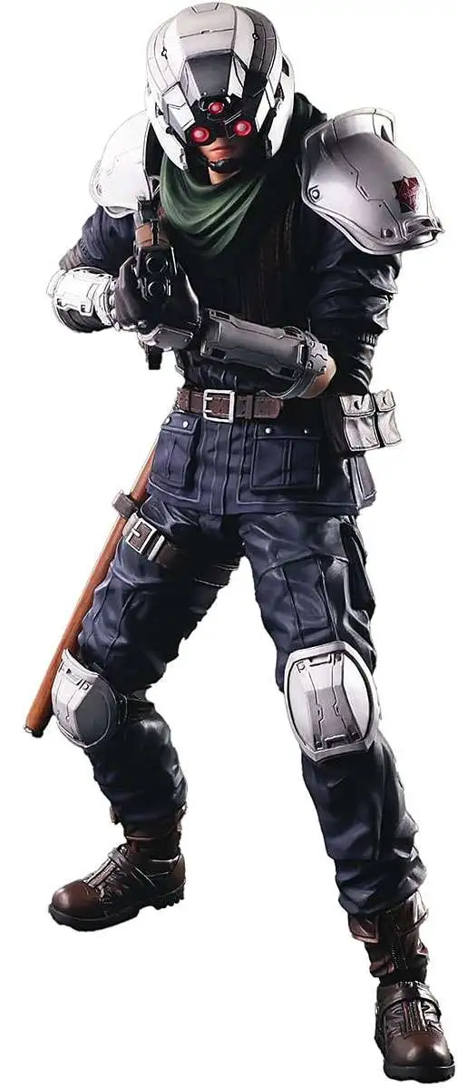 Play Arts Kai Final Fantasy VII Remake Shinra Security Officer Action Figure