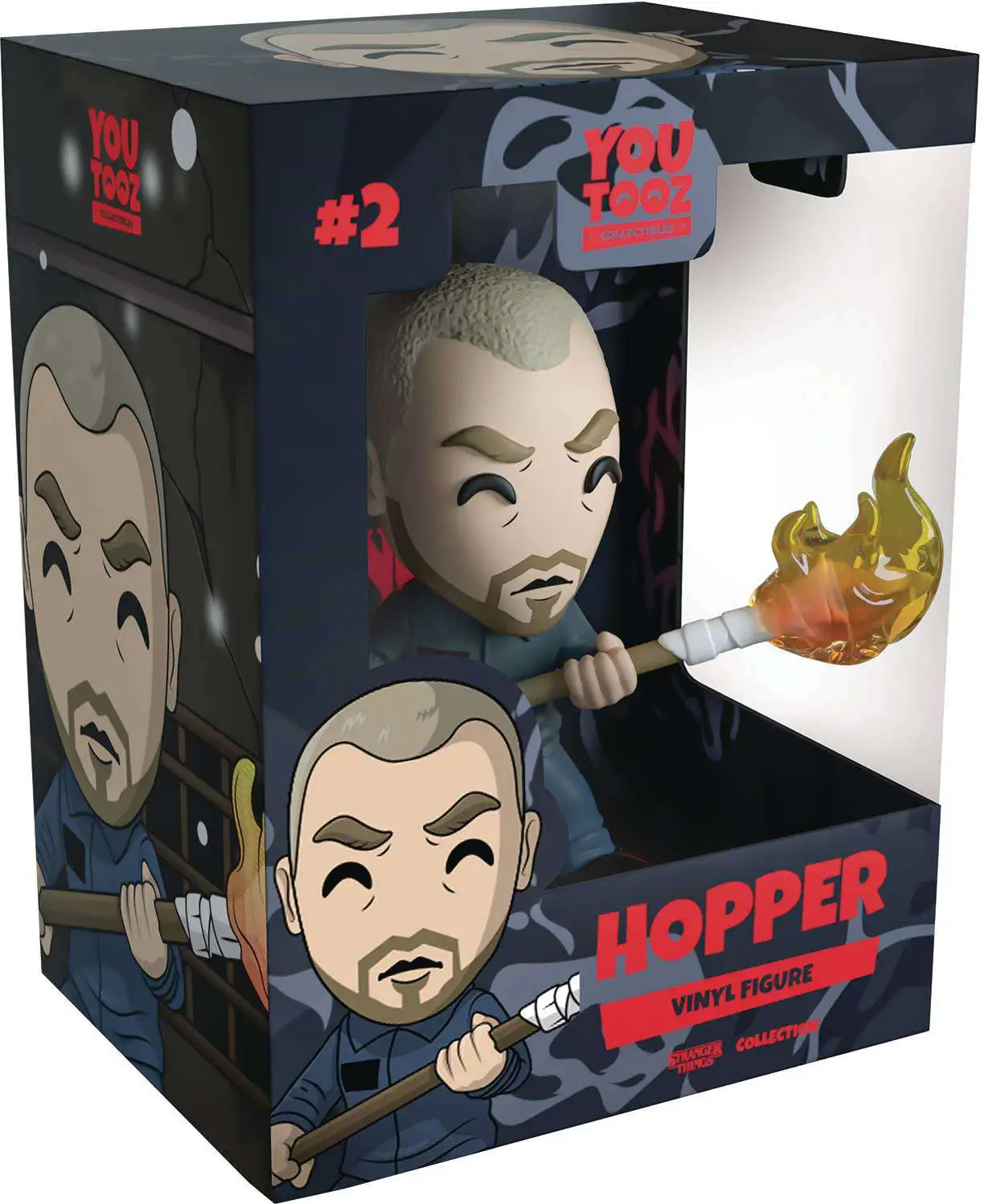 Stranger Things Jim Hopper 4.4-Inch Vinyl Figure