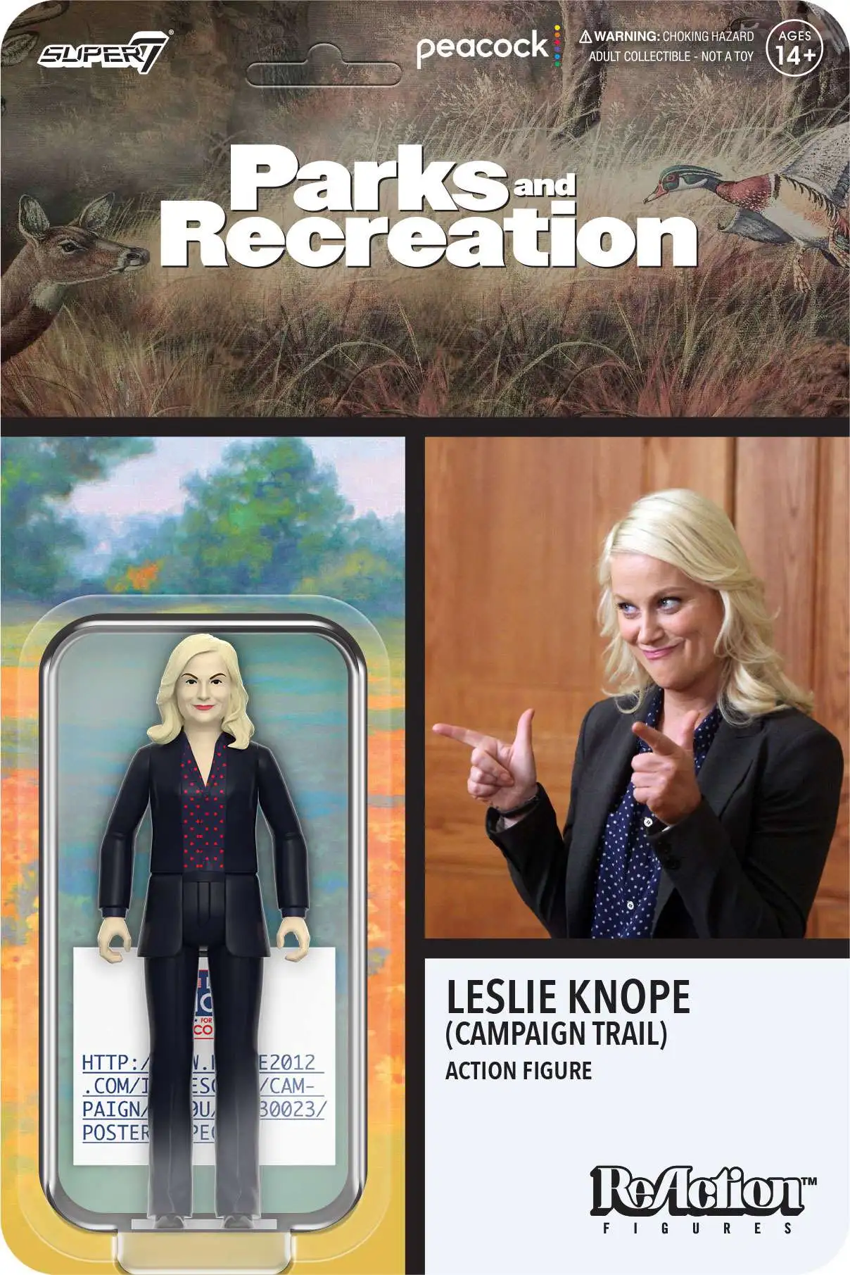 ReAction Parks and Recreation Leslie Knope Action Figure [Campaign]