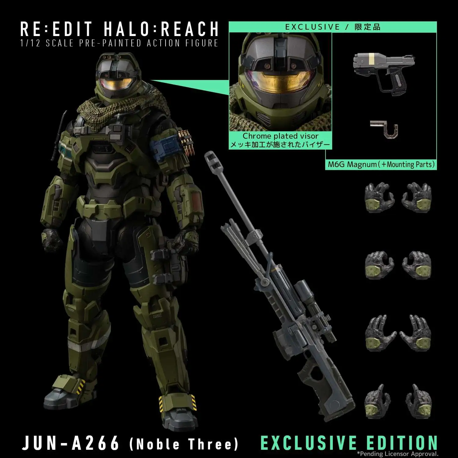 Halo Reach Halo REEDIT Noble Three Exclusive 112 Action