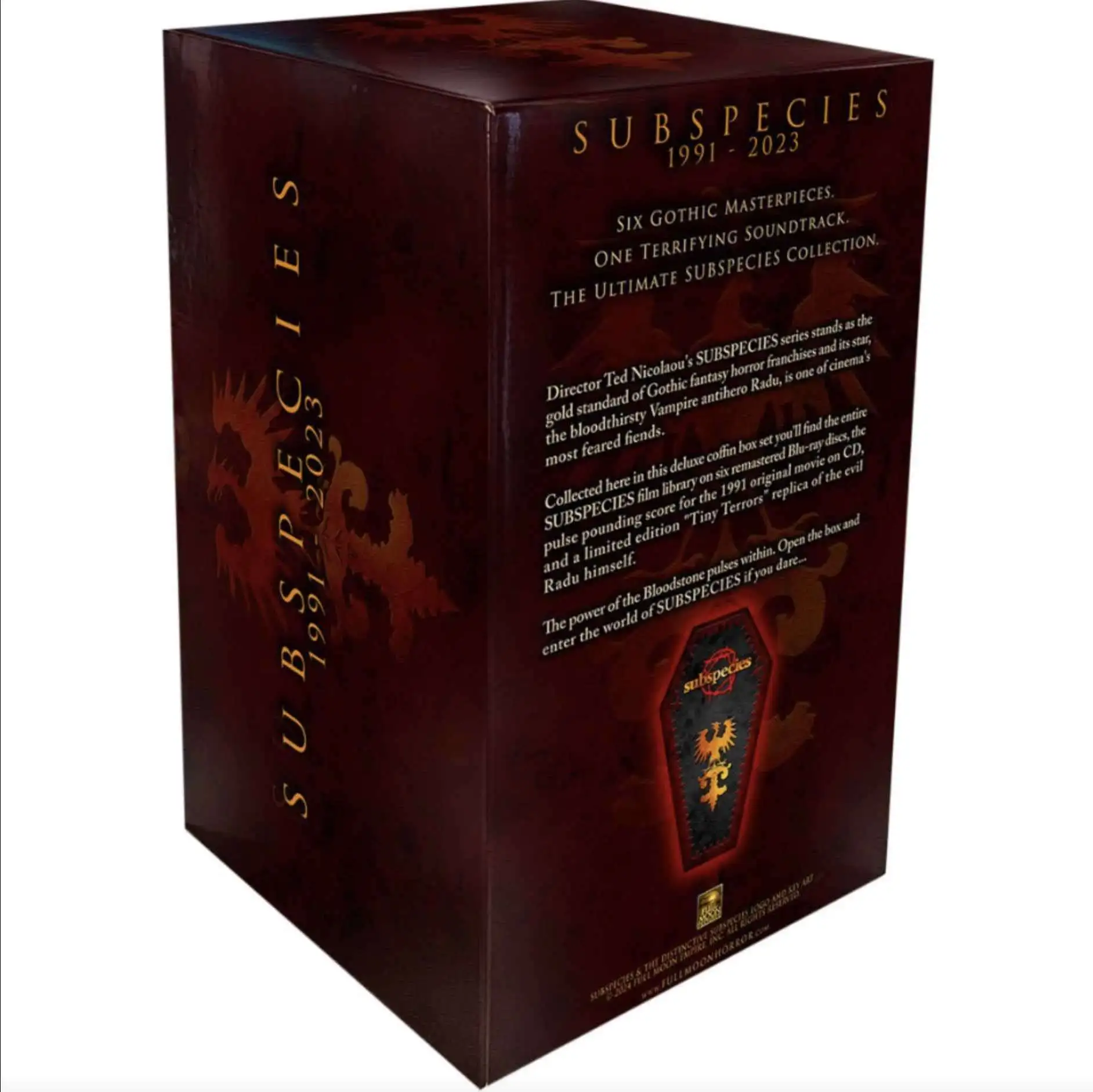 Subspecies Subspecies 11 Coffin Bluray Boxed Set Figure Radu Tiny