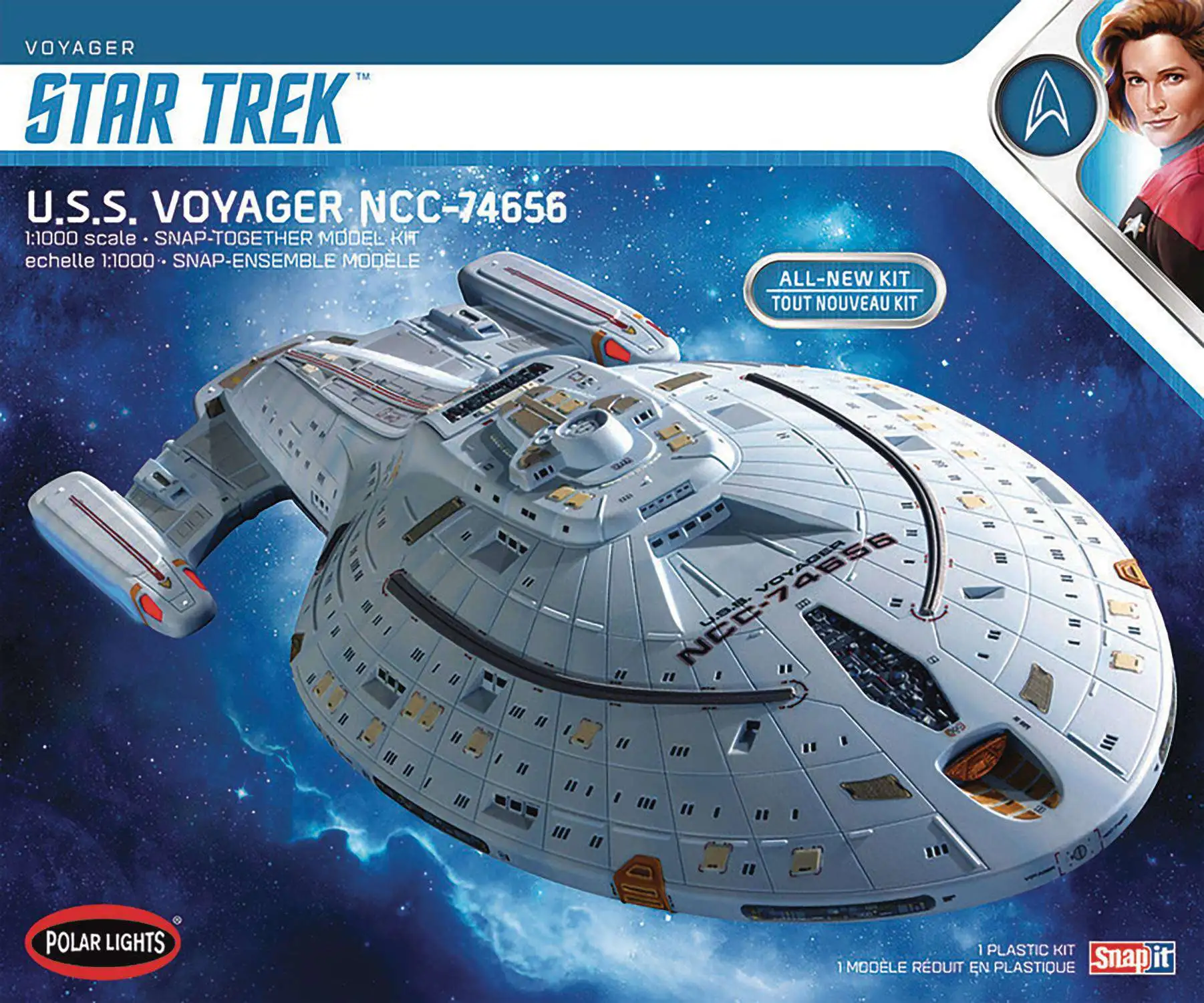 Star Trek: Voyager USS Voyager NCC-74656 Model Kit