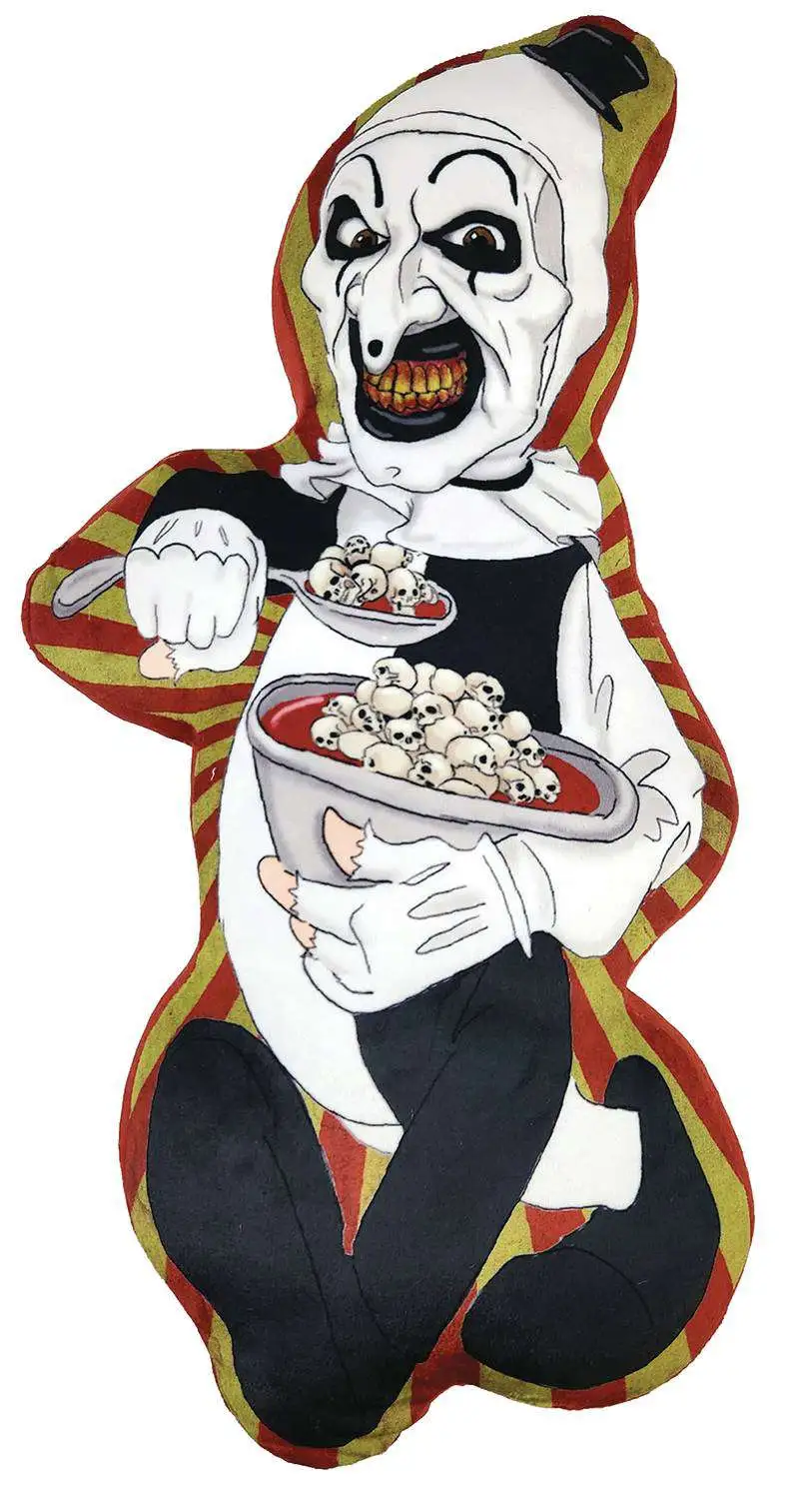 Terrifier Art the Clown Pillow