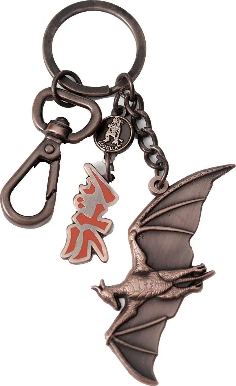 Godzilla Rodan Metal Keychain (Pre-Order ships October)