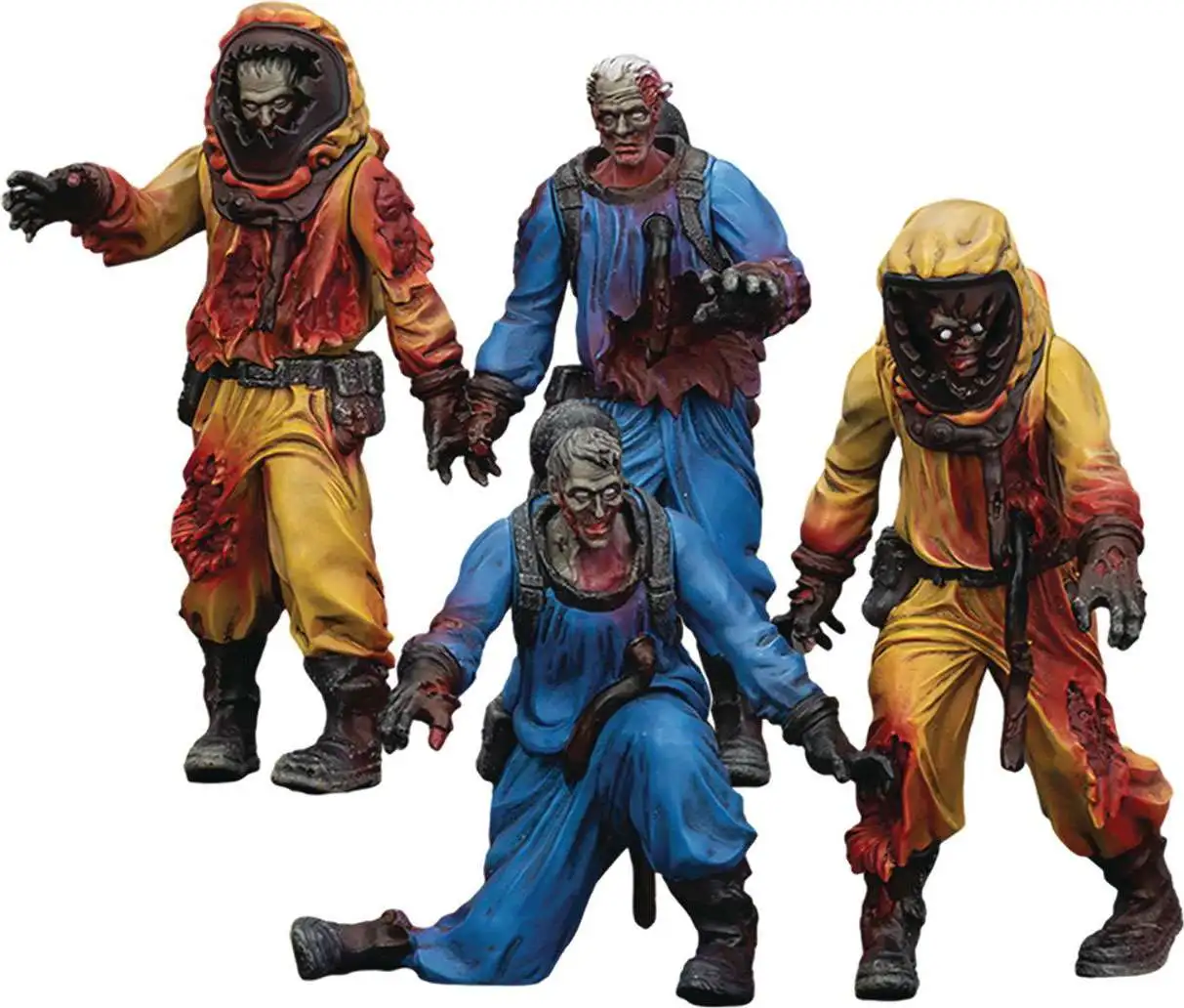 Dark Source Biomedical Lab Team Zombies Action Figure 4-Pack (Pre-Order ships January)