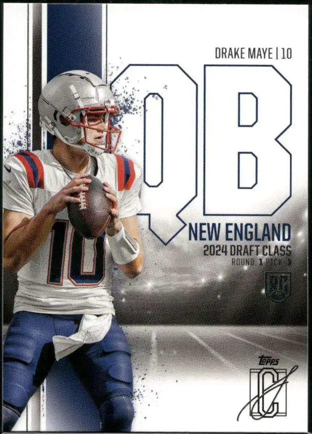 NFL 2024 Topps Signature Class Football Drake Maye #152 [Rookie]