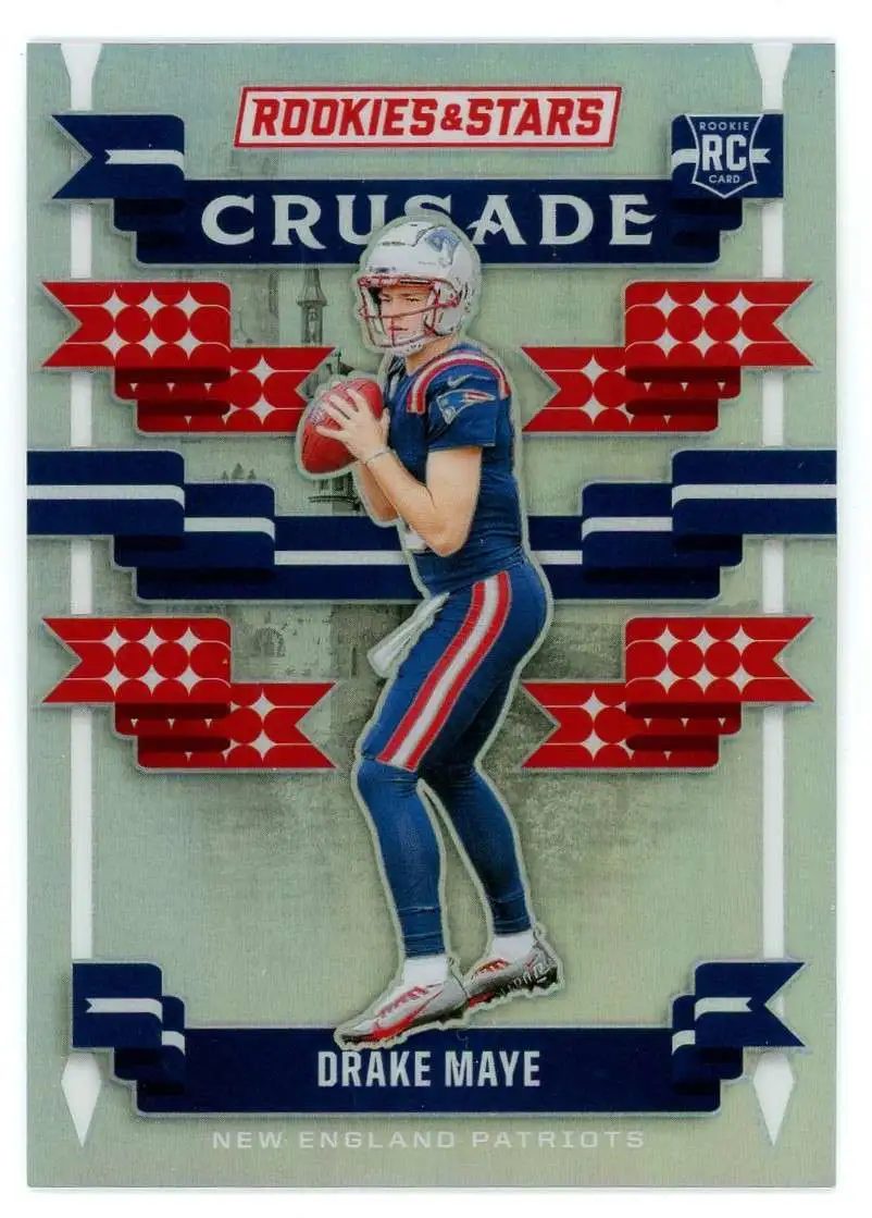 NFL 2024 Panini Rookies & Stars Football Crusade Drake Maye C-DME [Rookie]