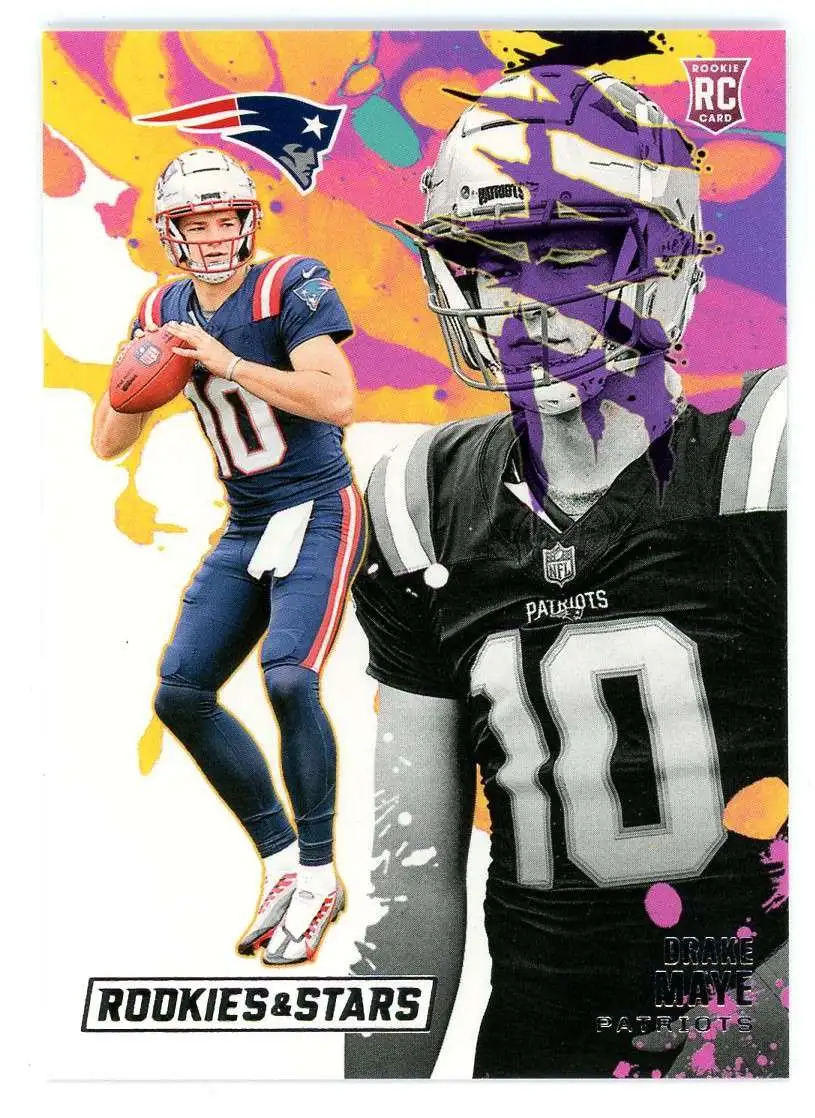 NFL 2024 Panini Rookies & Stars Football Rookie Exclusive Drake Maye RE-DME [Rookie]