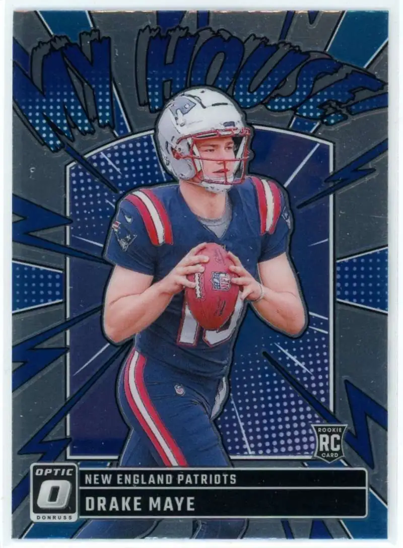 NFL 2024 Panini Donruss Optic Football My House! Drake Maye #8 [Rookie]