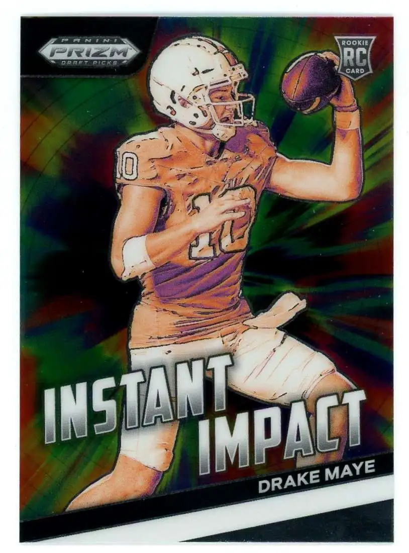 NFL 2024 Panini Prizm Draft Picks Instant Impact Drake Maye II-DM [Rookie]