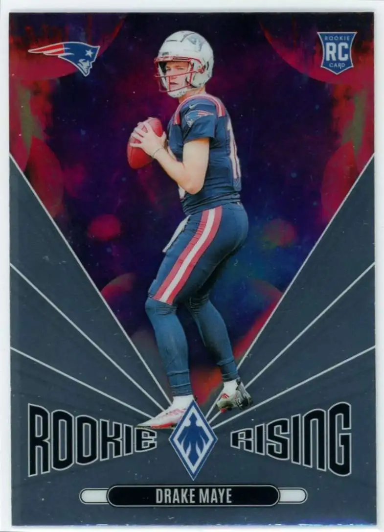 NFL 2024 Panini Phoenix Football Rookie Rising Drake Maye RR-DME [Rookie]
