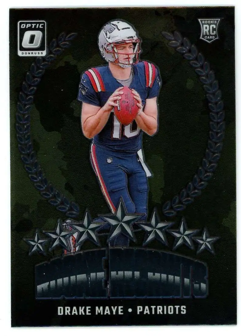 NFL 2024 Panini Donruss Optic Football Rookie Recruits Drake Maye #5 [Rookie]