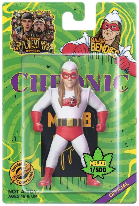 Jay & Silent Bob Major Bendies Chronic Action Figure