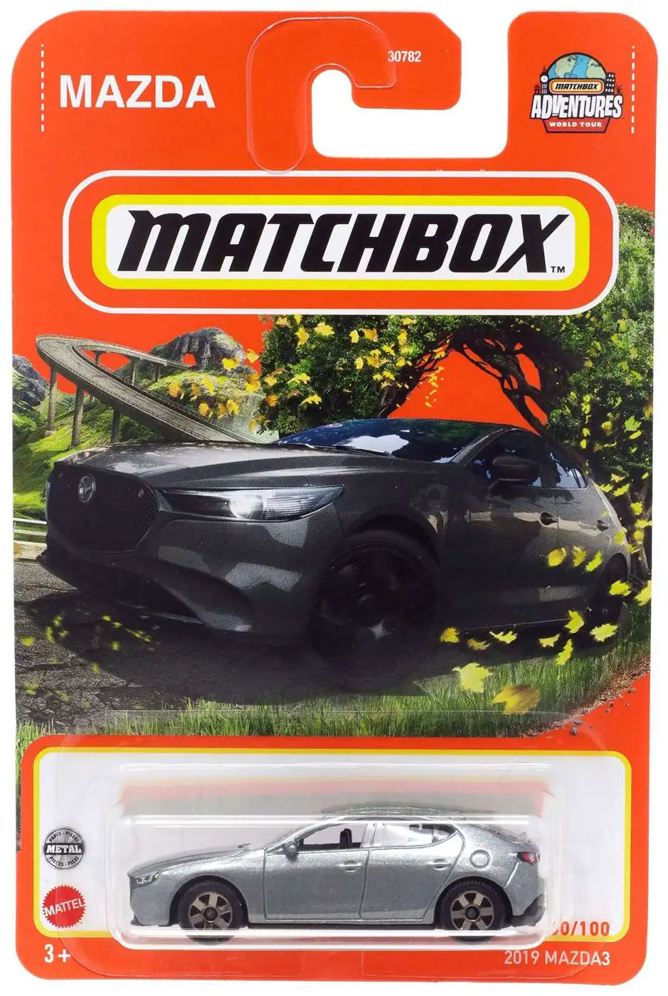 Matchbox 2019 Mazda 3 Diecast Car #80/100