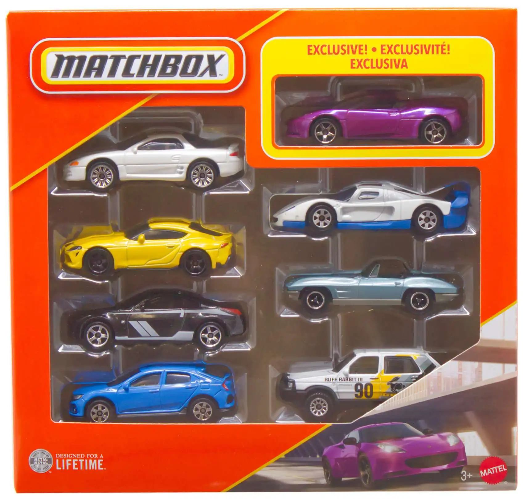 ミニカー　スポーツカー　まとめ売り　大量　レトロ matchbox 他 Matchbox 94 Mitsubishi 3000GT, 23 Toyota GR Supra, Nissan 350Z