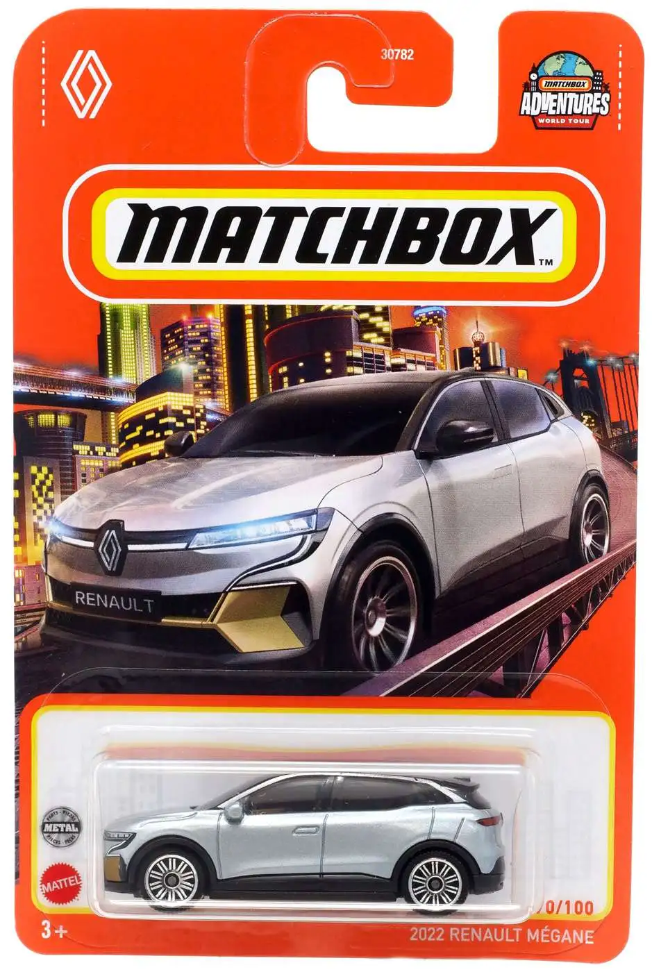 Matchbox 2022 Renault Magane Diecast Car #70/100