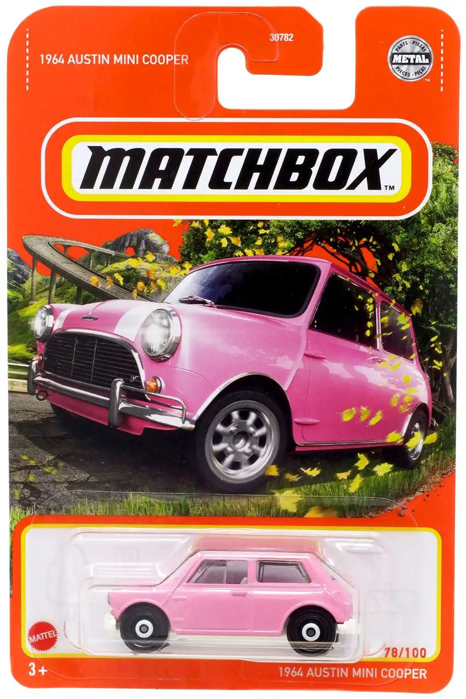 Matchbox 1964 Austin Mini Cooper Diecast Car 78100 Mattel - ToyWiz