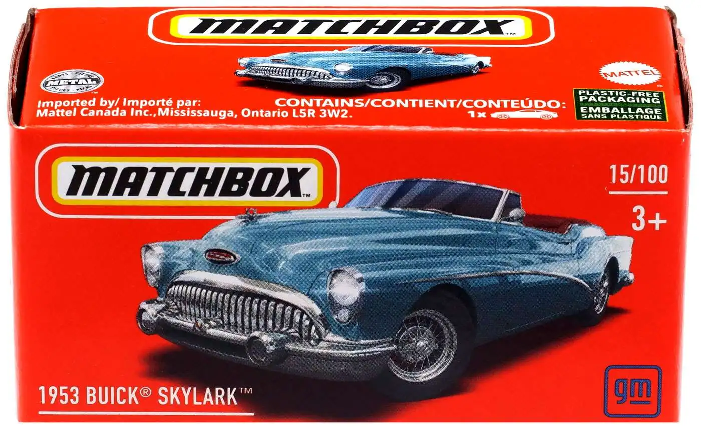 2021 Matchbox POWER GRABS 1953 BUICK SKYLARK 15/100 CASE Y 