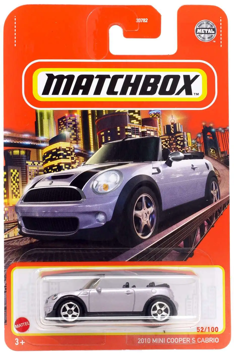 Matchbox 2010 Mini Cooper S Cabrio Diecast Car Mattel - ToyWiz