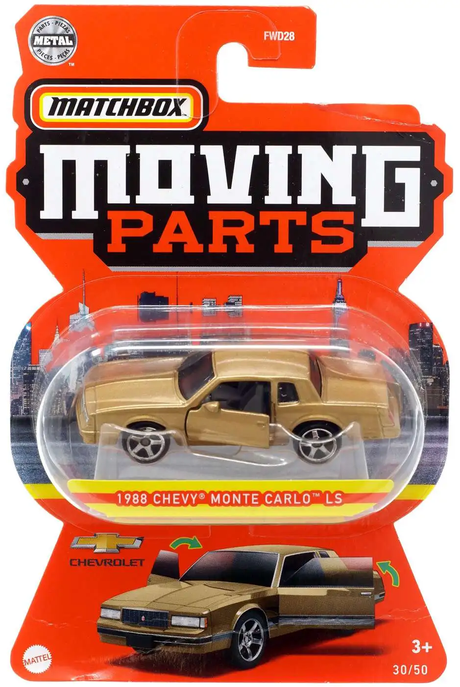 MATCHBOX MOVING PARTS SELECTION COLLECTABLE 1:64 DIE CAST CARS