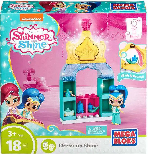 Mega Bloks Shimmer & Shine Tea Party Palace Set Dxh12 for sale online 