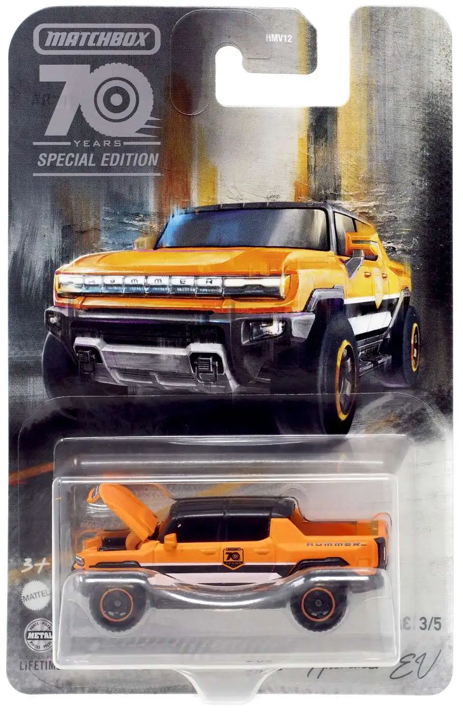 Matchbox Moving Parts 70th Anniversary 2022 Hummer EV Diecast Car 35 ...