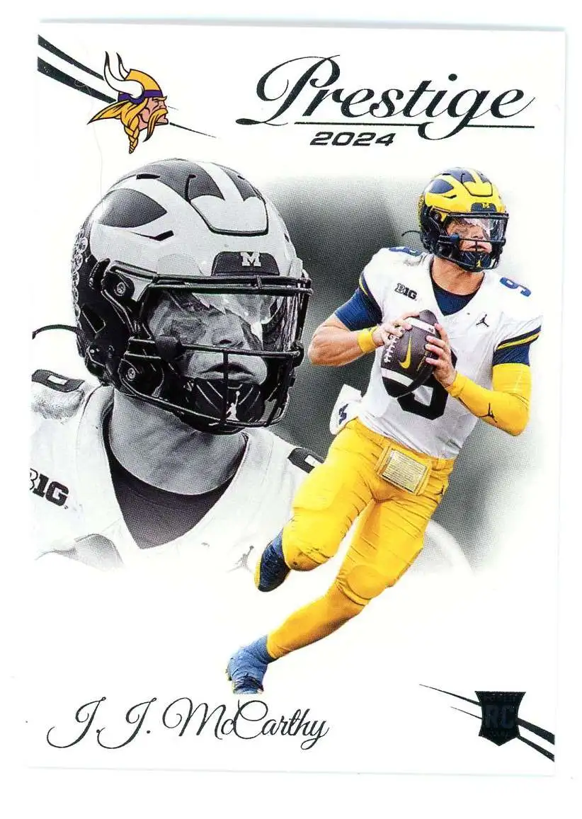 NFL 2024 Panini Prestige J.J. McCarthy #311 [Rookie]