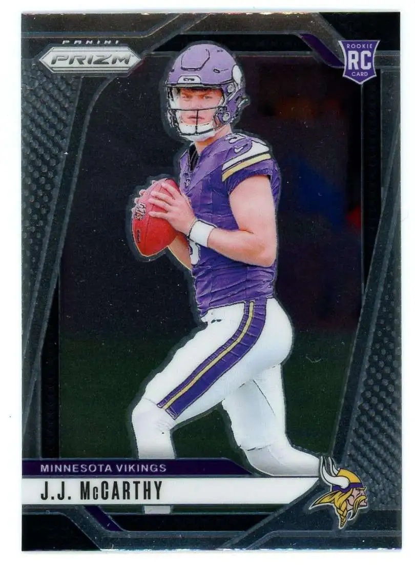 NFL 2024 Panini Prizm Football J.J. McCarthy #400 [Rookie]
