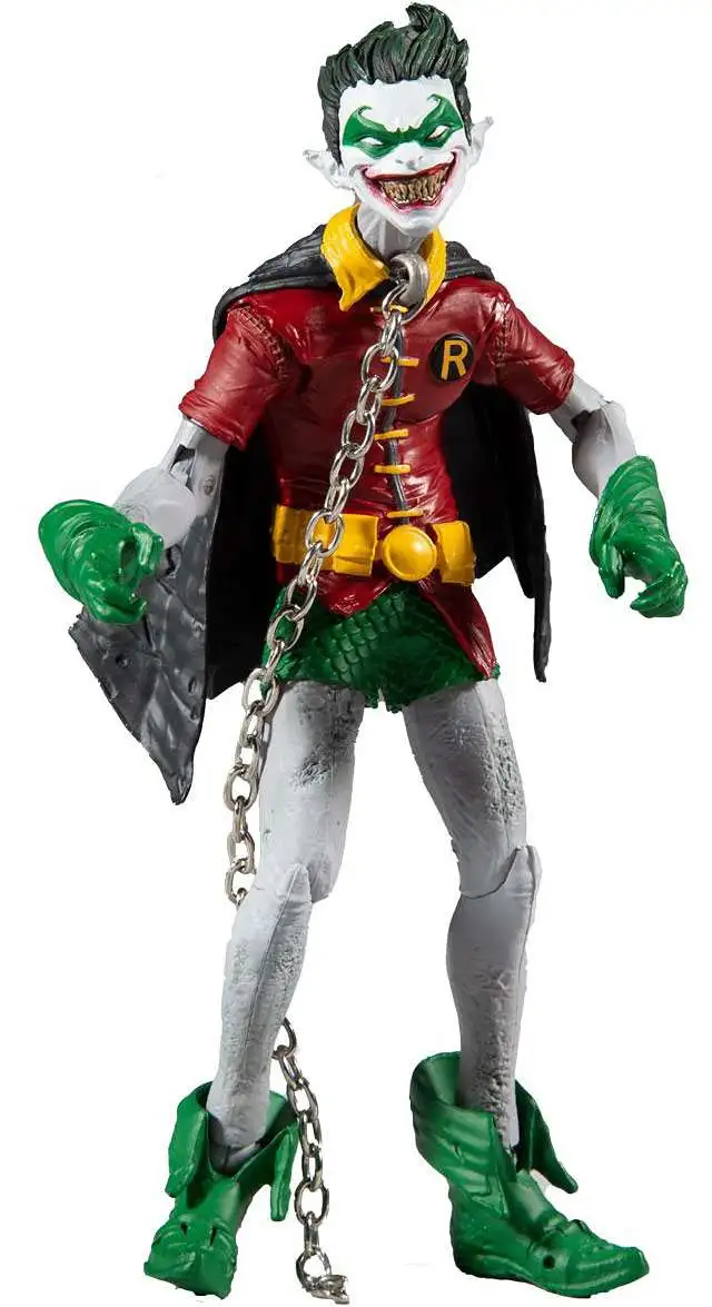 Details about   McFarlane Toys DC Comics Multiverse The Merciless Series Earth 22 Robin Crow Set 