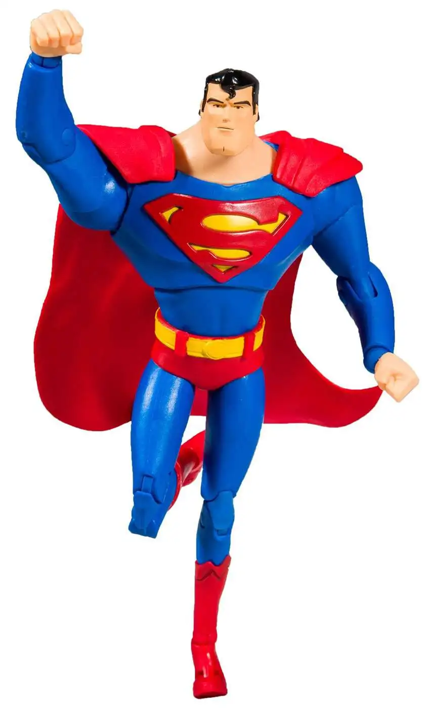 McFarlane Toys DC Multiverse Superman Action Figure [The Animated Series,  Blue & Red Suit]