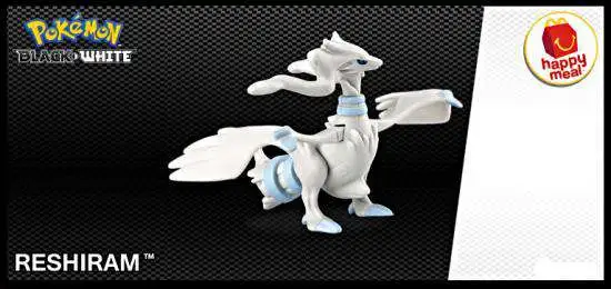 Pokemon Black and White Reshiram Action Figure, Not Mint