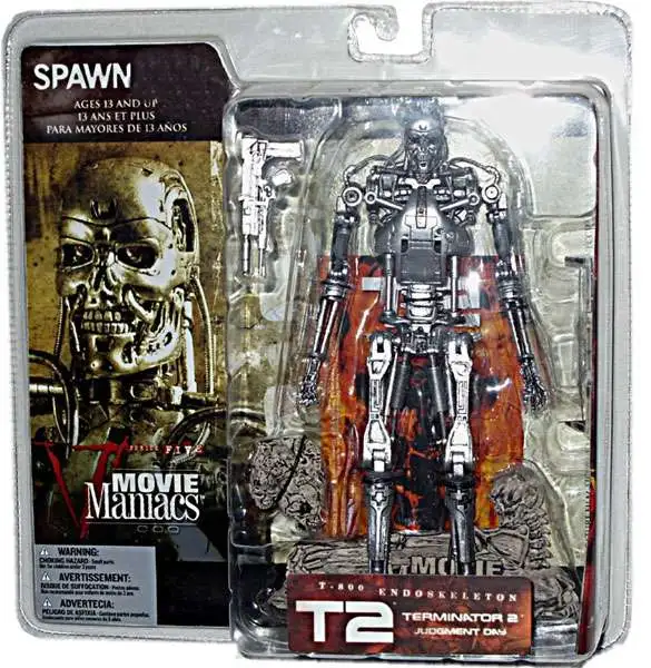 McFarlane Toys Terminator Movie Maniacs Series 5 T-800 Endoskeleton Action  Figure Judgment Day - ToyWiz