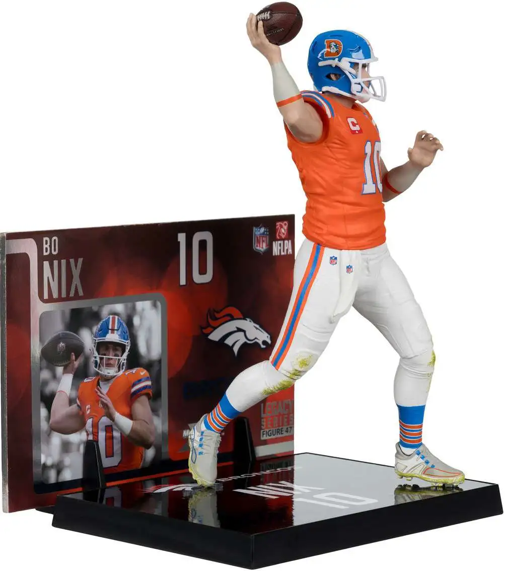 McFarlane Toys NFL Denver Broncos Bo Nix Posed Figure [Classic Jersey]