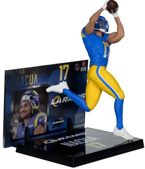 McFarlane Toys NFL Los Angeles Rams Sports Football Puka Nacua Action Figure