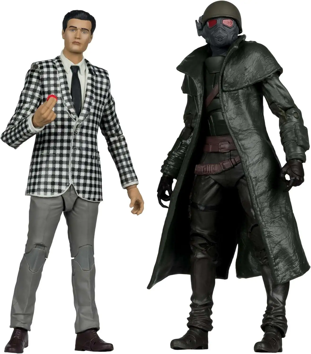McFarlane Toys Fallout New Vegas Riot Ranger Armor & Benny Survivor Action Figure 2-Pack