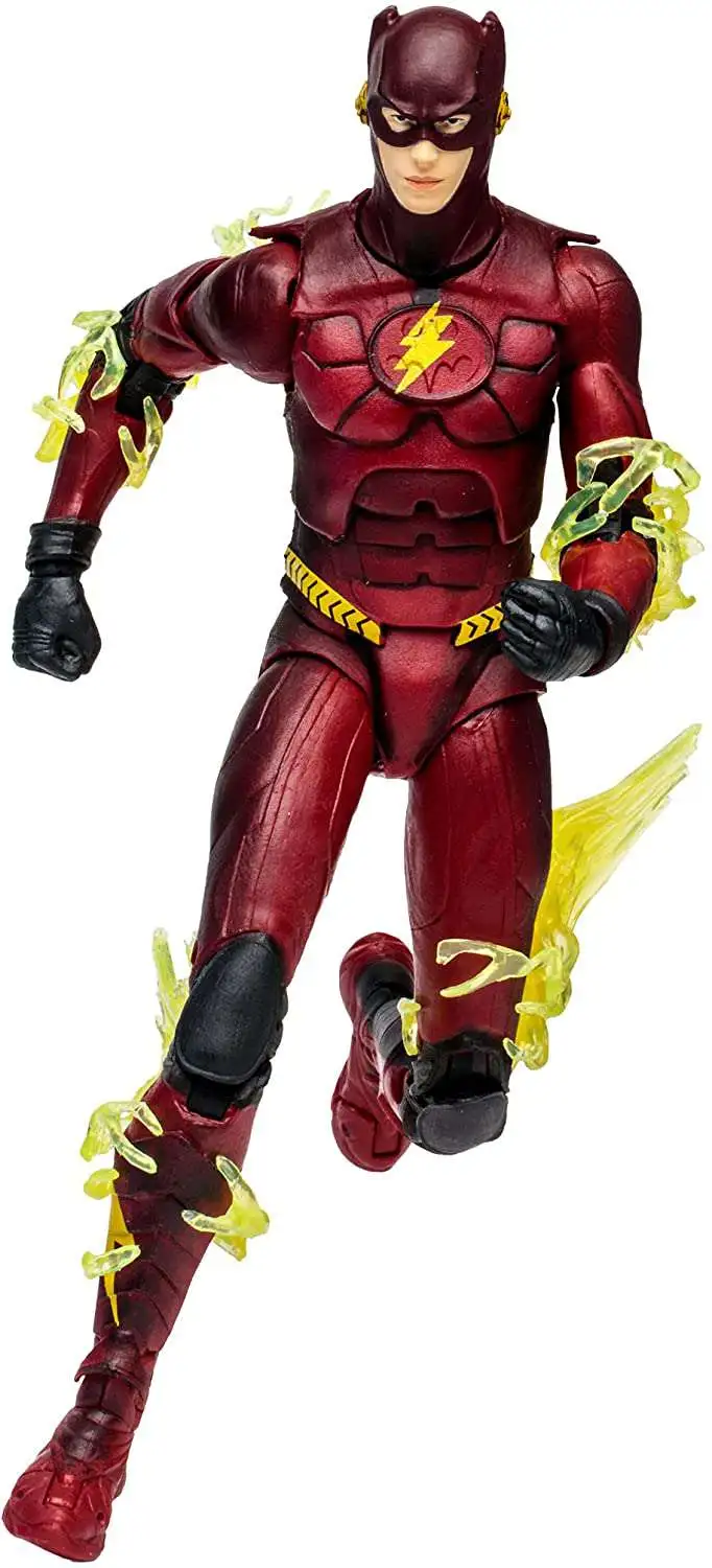 McFarlane Toys DC Flash 7 Action Figure Costume, The Flash Movie - ToyWiz