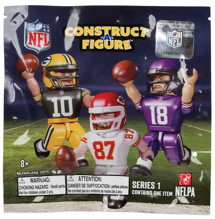 McFarlane Toys NFL Construct-a-Figure Series 1 Mystery Pack 1