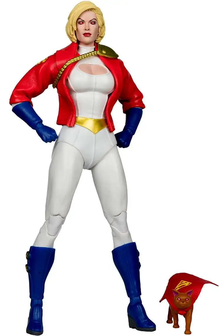 McFarlane Toys DC Multiverse Collector Edition Power Girl Action Figure [Reborn, Red Jacket, Chase Version]