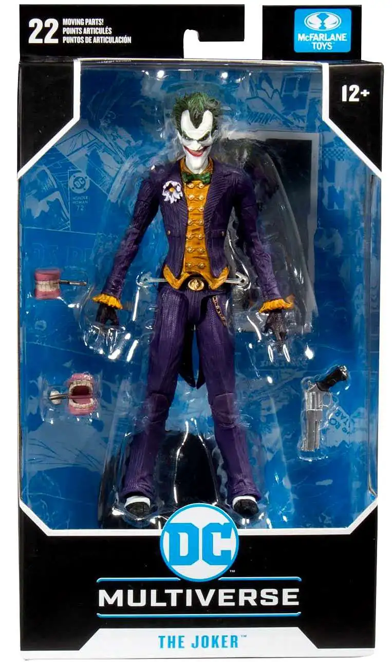 15347-7 for sale online McFarlane Toys Joker Arkham Asylum 7 inch Action Figure 