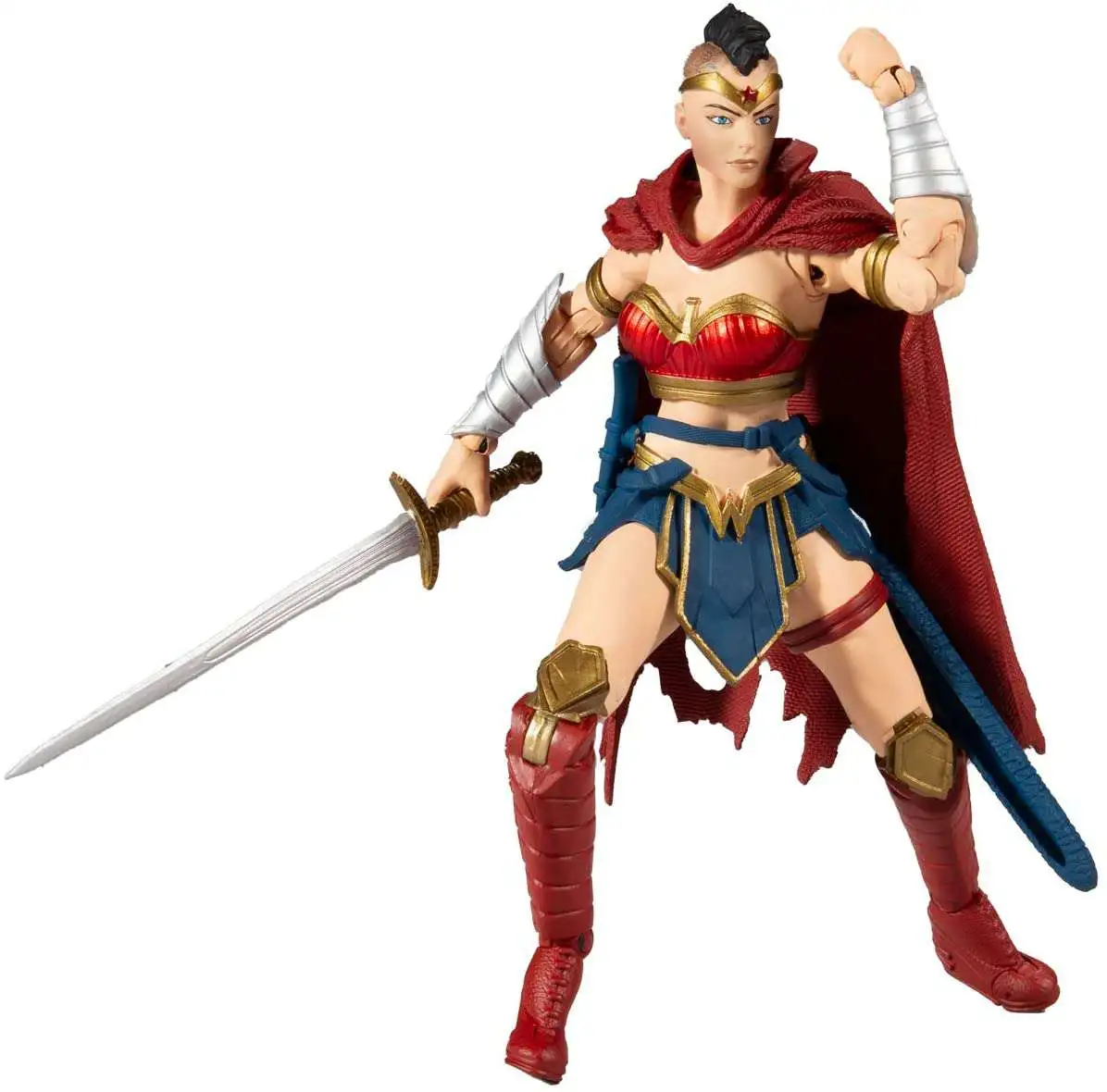 McFarlane Toys DC Last Knight on Earth Build Bane Series Wonder Woman Action Figure