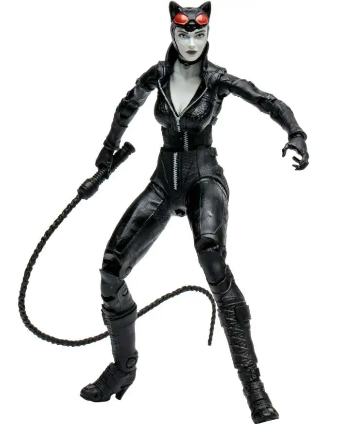 McFarlane Toys DC Multiverse Solomon Grundy Series, Gold Label Collection Catwoman Exclusive Action Figure [Black & White, Arkham City]