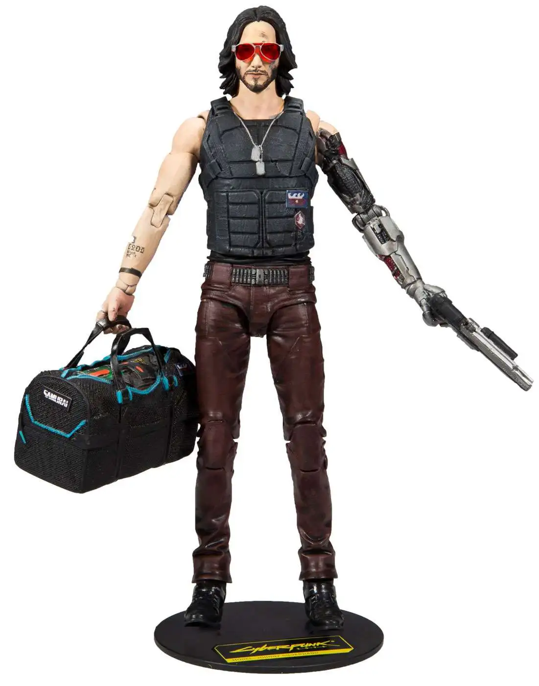 McFarlane Toys Cyberpunk 2077 Johnny Silverhand Action Figure [Variant, Damaged Package]